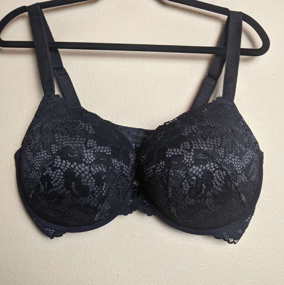 Torrid Lace Black Push Up Bra